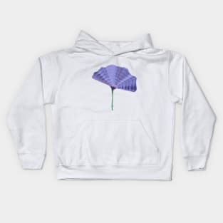 Blue Flower Kids Hoodie